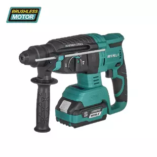 Перфоратор аккумуляторный SDS+ Minli DC2602 18В