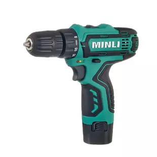 Дрель-шуруповерт аккумуляторная Minli DC102.2 12В